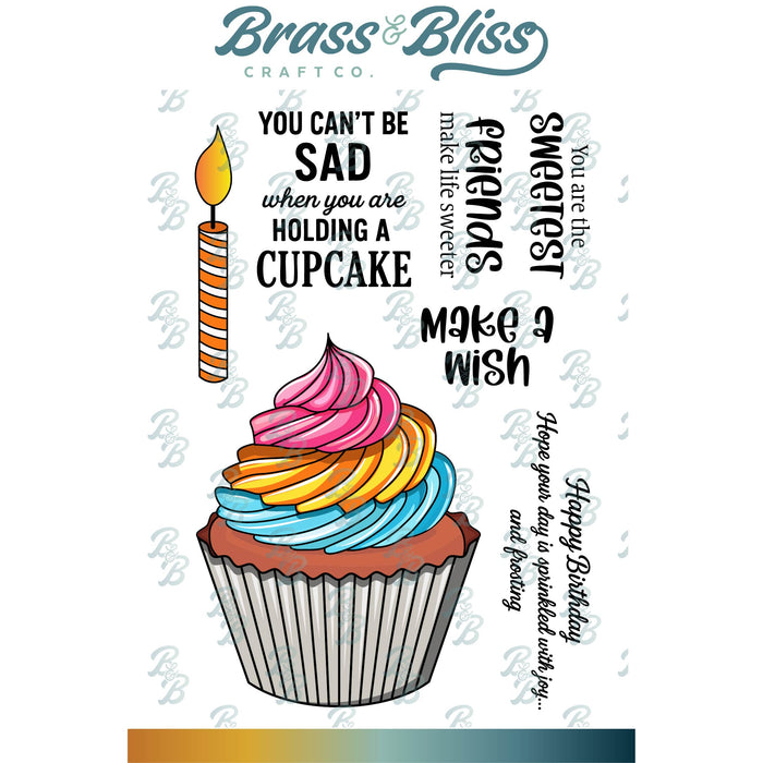 38004 Frosted Wishes - 4x6 Stamp Set