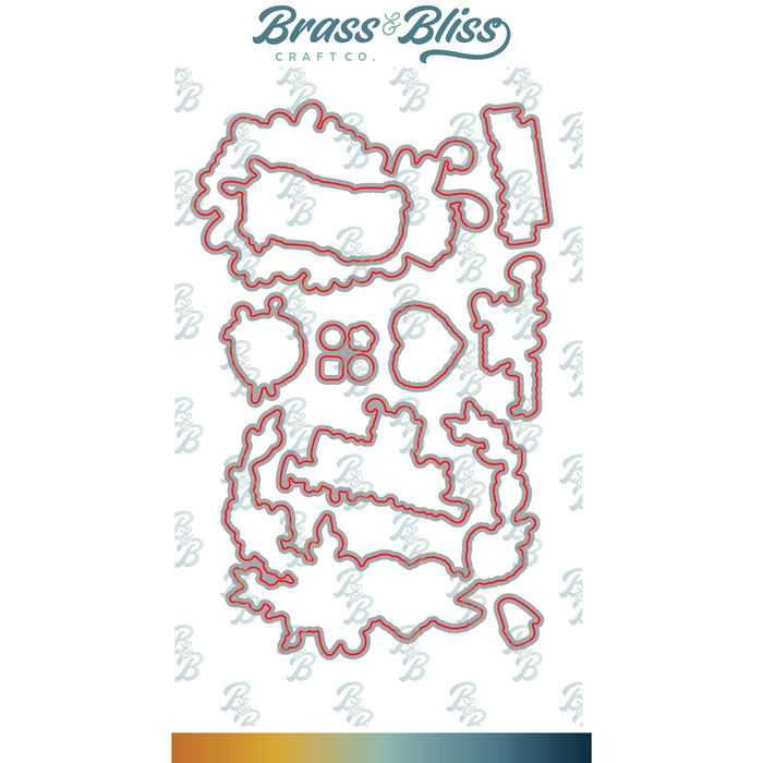 38007D Loops of Love Coordinating Die