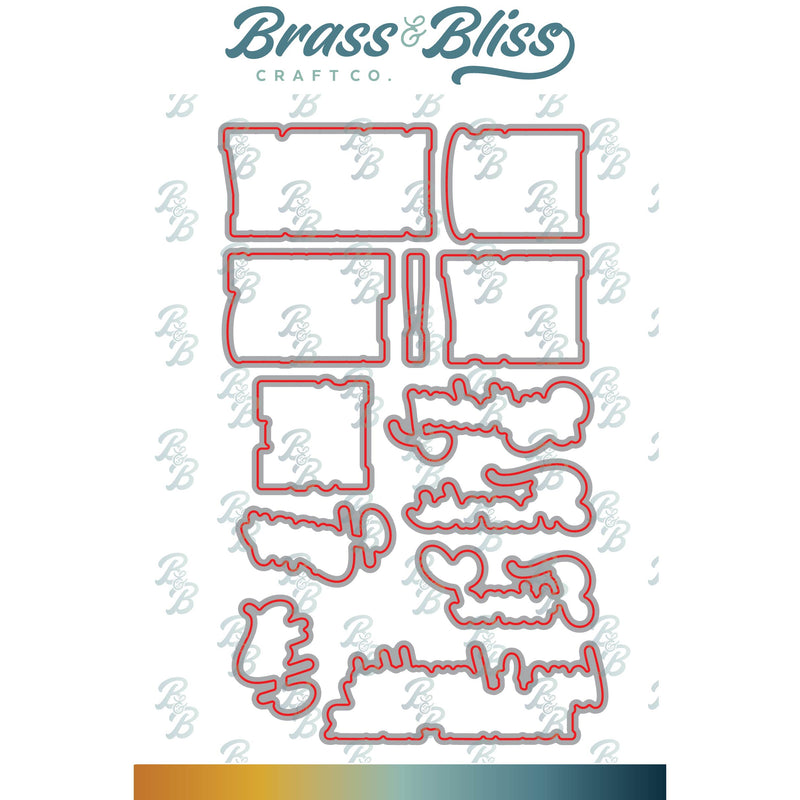 38012D Mix & Match Sayings Coordinating Dies