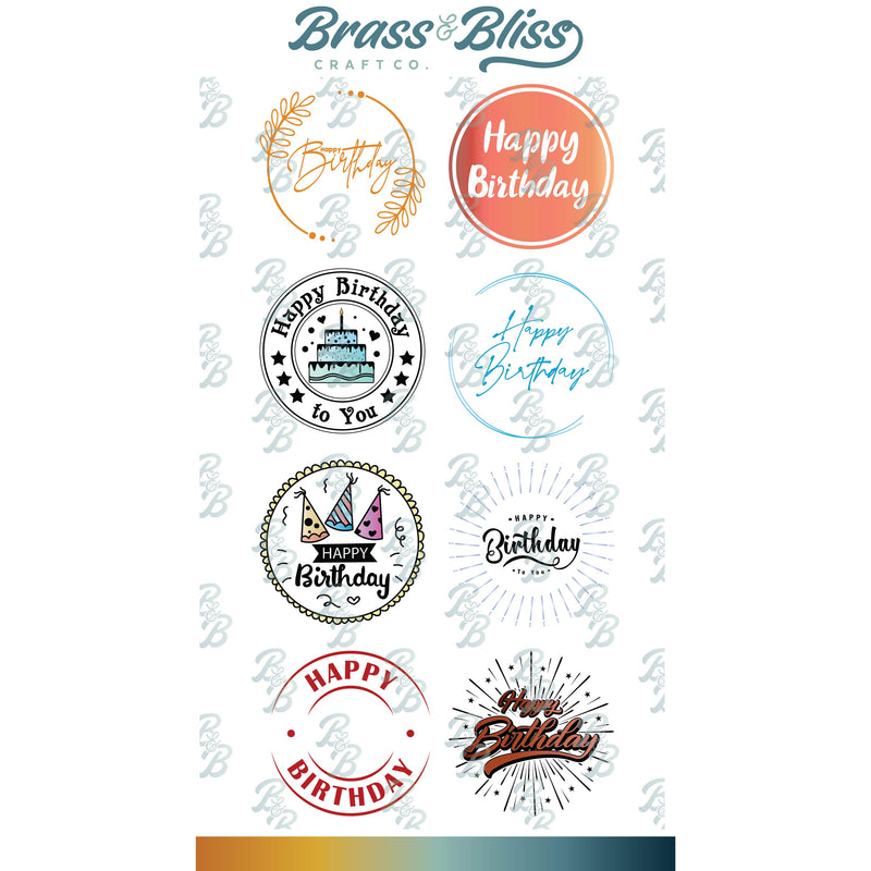 38017 Circle of Celebration - 4x8 Stamp Set