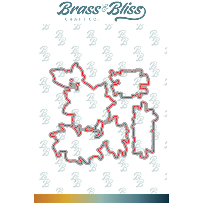 38022D Layered Azaleas Coordinating Dies