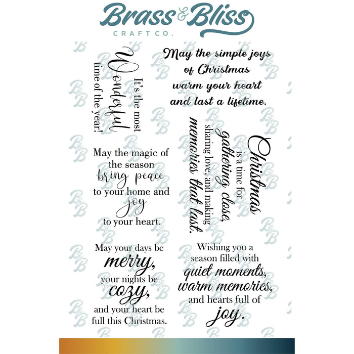 38037 Simple Joys - 4x6 Stamp Set