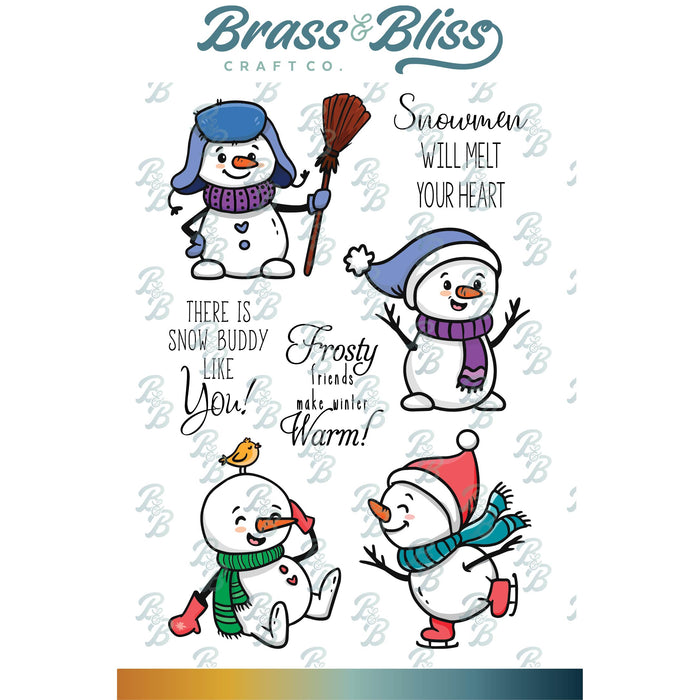 38041 Frosted Fun Bunch - 4x6 Clear Stamp Set