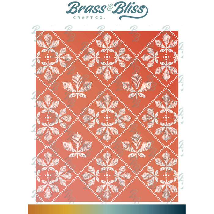 38042 Woodland Folk Background - 5 x 6 Clear Stamp