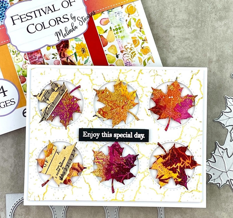 2102 Festival of Colors- 6x6 Paper Pad by Melinda Stearns