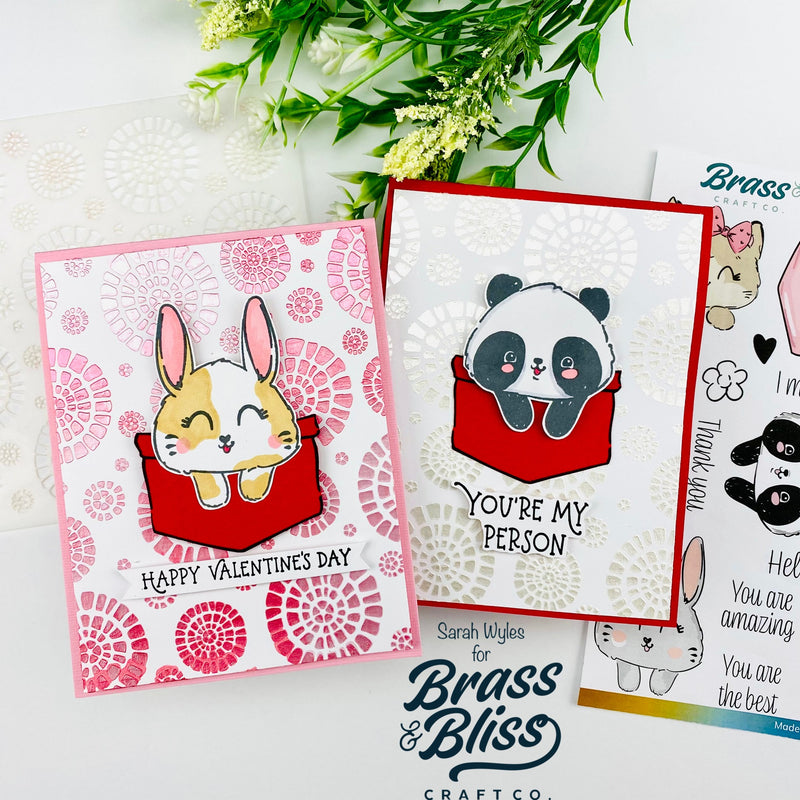 RN 36020 Animals in Pocket Stamp and Die Bundle