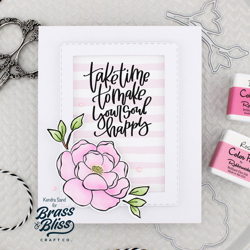 36033 Mother's Day Script - 4x8 Stamp Set