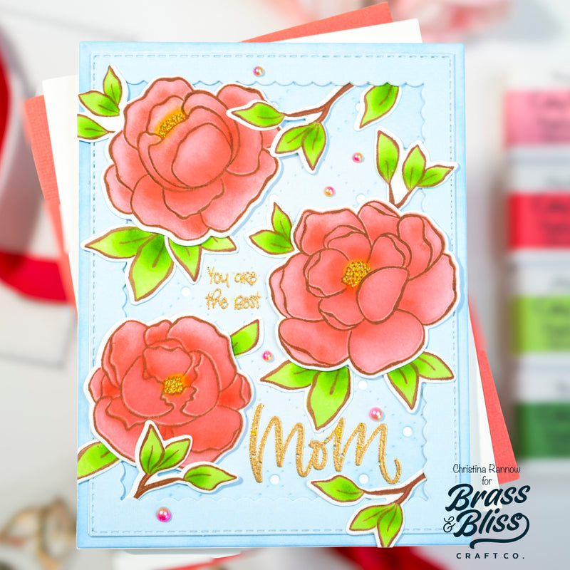 RN 36030D Always Peony Coordinating Die
