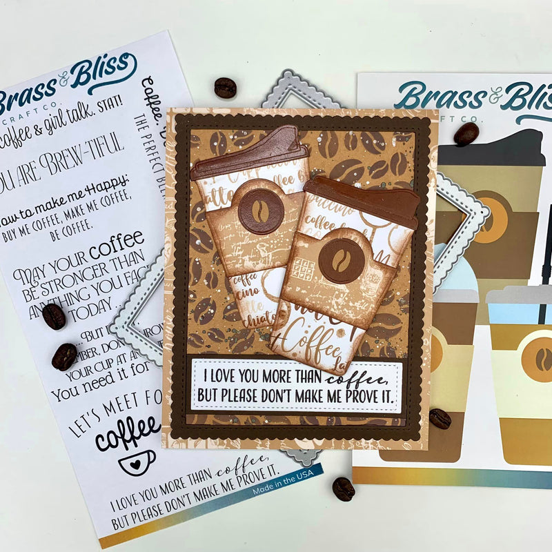 5706D Mix and Match Coffee Cups Dies