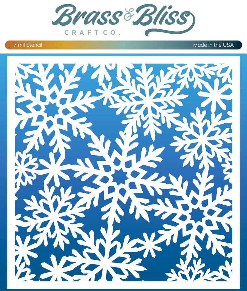 4410 Snowflake #2 6x6 Stencil