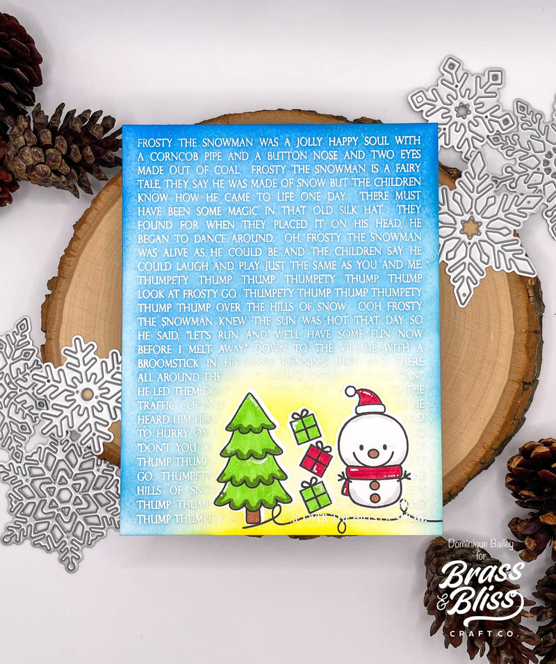 36047 Frosty Background - 4.25 x 5.5