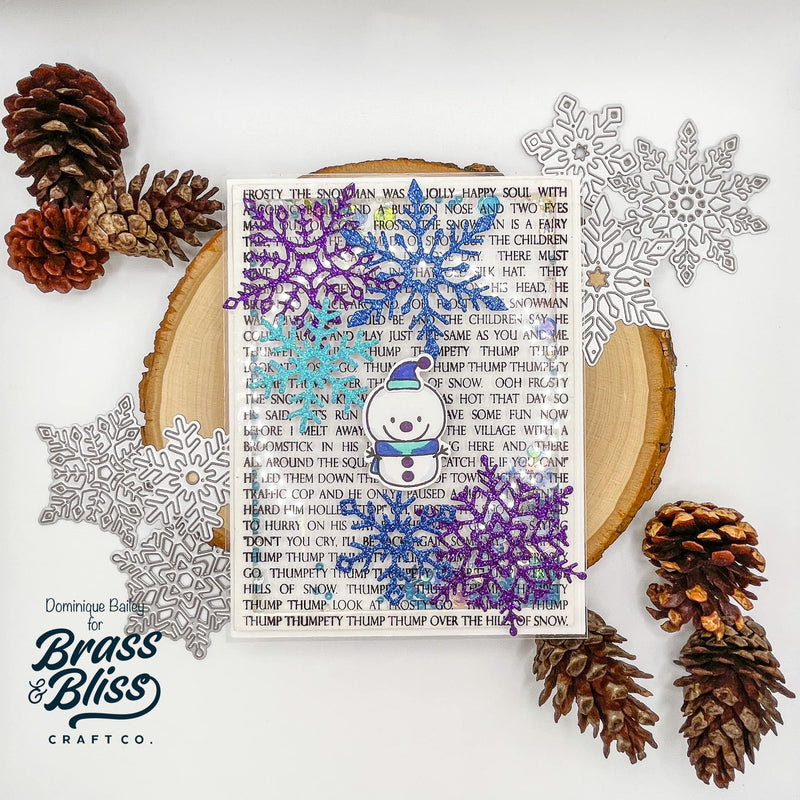 36047 Frosty Background - 4.25 x 5.5
