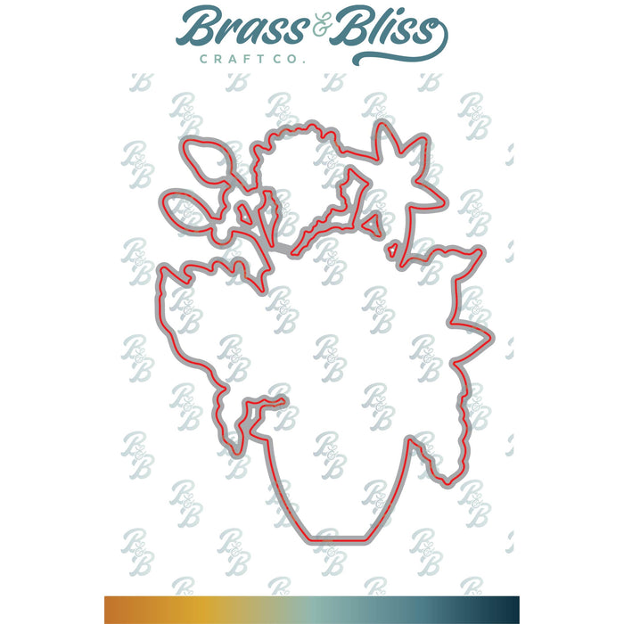 4503D Freshly Picked Florals Coordinating Die