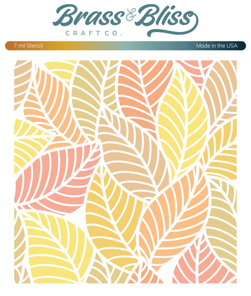 4510 Foliage Fusion 6x6 Stencil