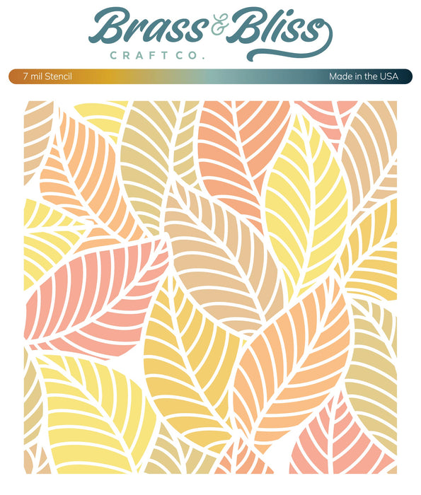 4510 Foliage Fusion 6x6 Stencil