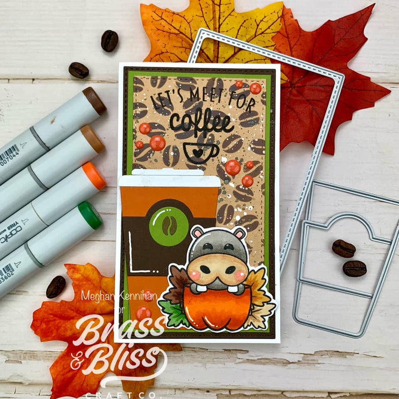 RN 36056D Halloween Hippos Coordinating Die
