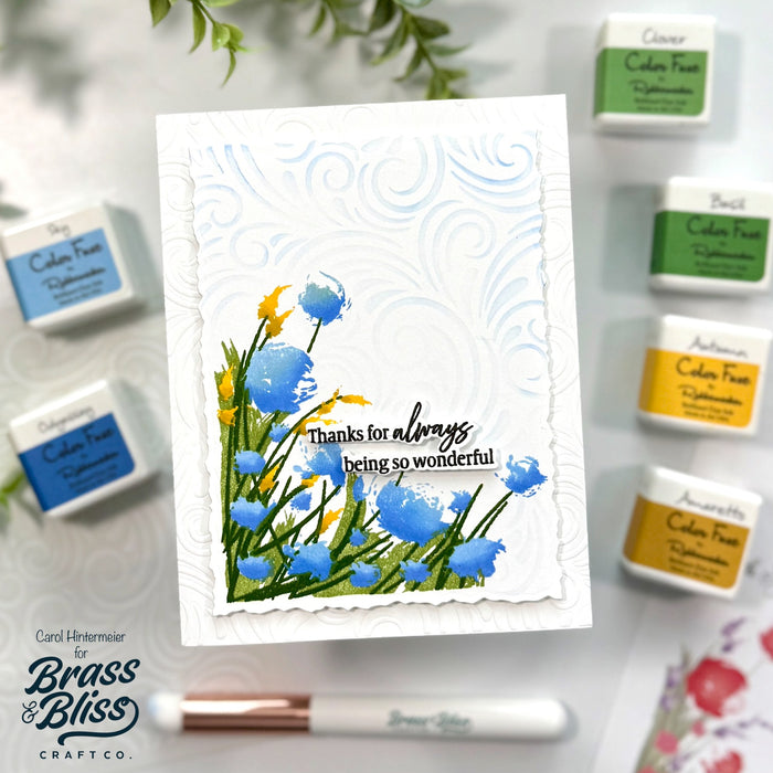 36061 Wildflowers in the Breeze - 4x8 Stamp Set