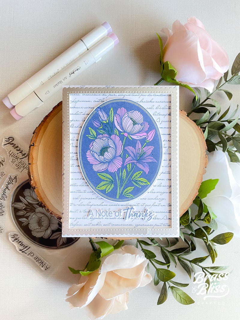 37008 Beautiful Day - 4x6 Stamp Set