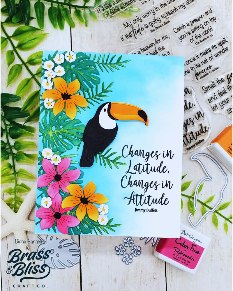 37024 Beachy Quotes - 4x6 Stamp Set