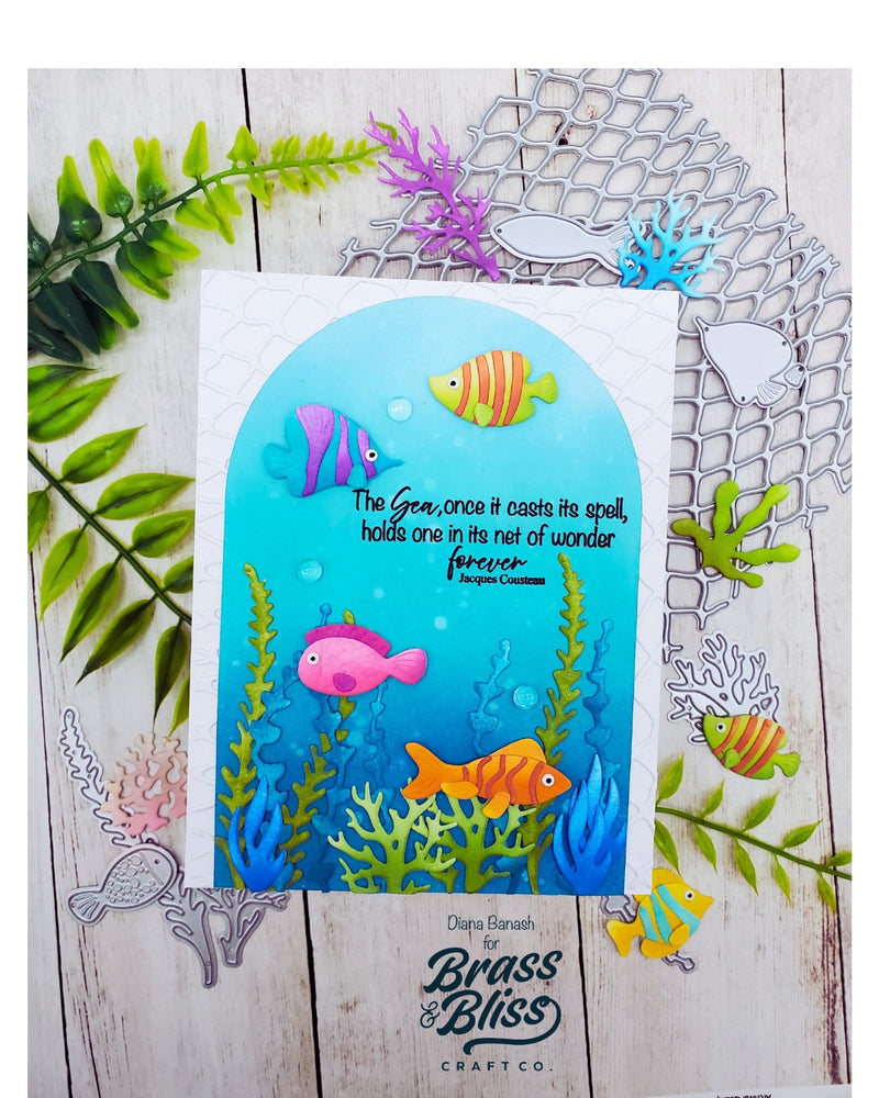 37024 Beachy Quotes - 4x6 Stamp Set