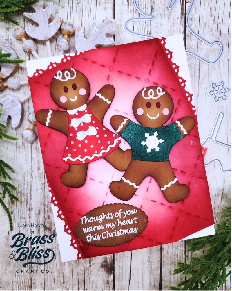 5178D Mr. Mrs. Gingerbread Die