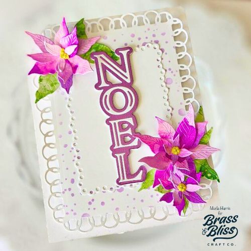 5822D Build a Bloom Poinsettia #4 Die