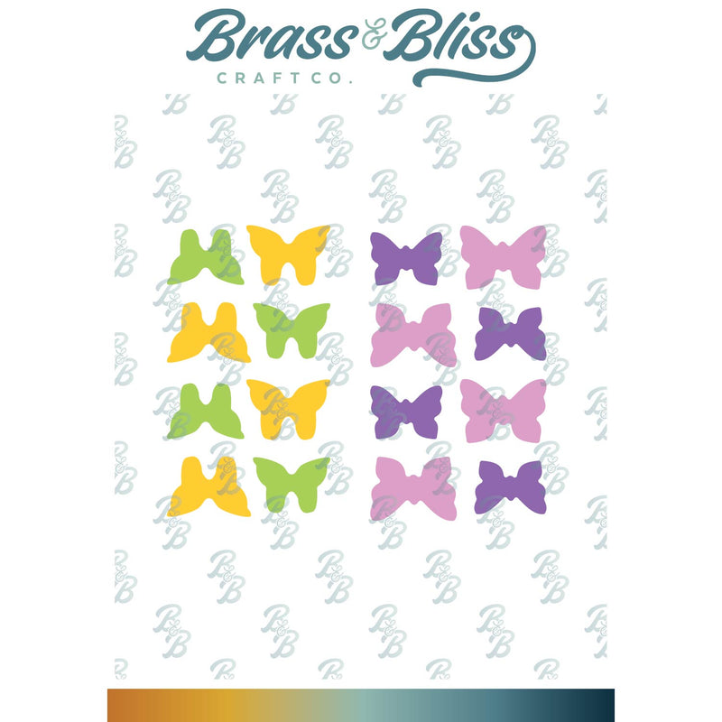 5147-08D Small Butterflies Die