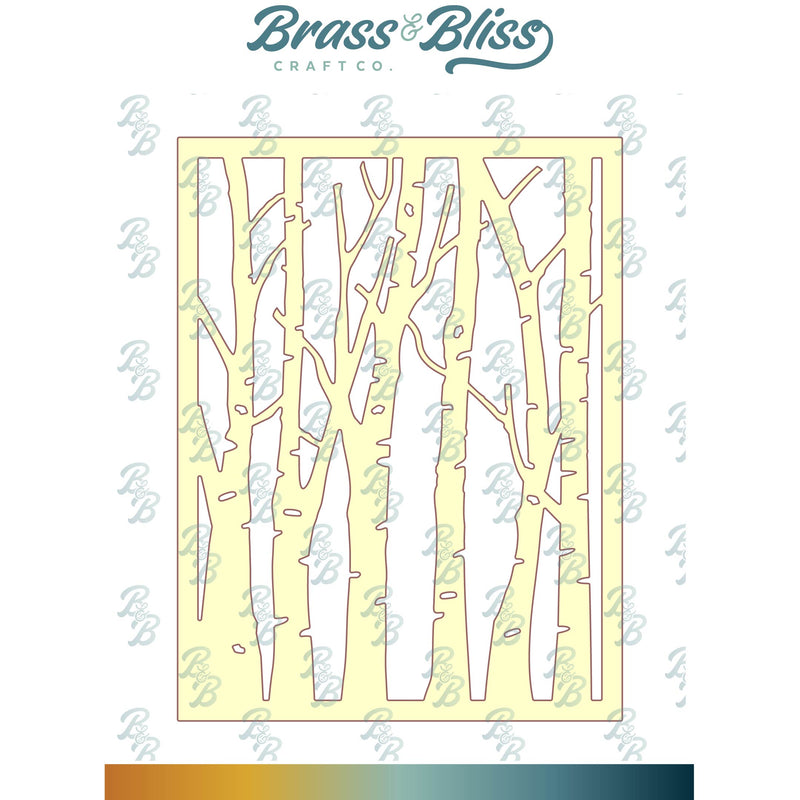 5167-01D Birch Forest Die