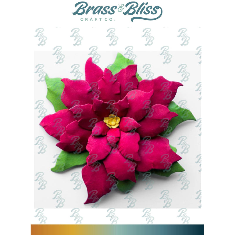5169D Poinsettia Die
