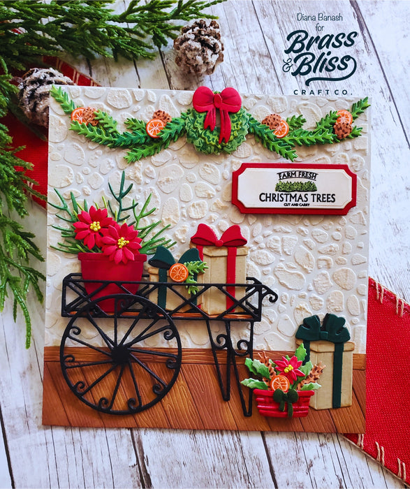 5813-03D Wrought Iron Cart Die