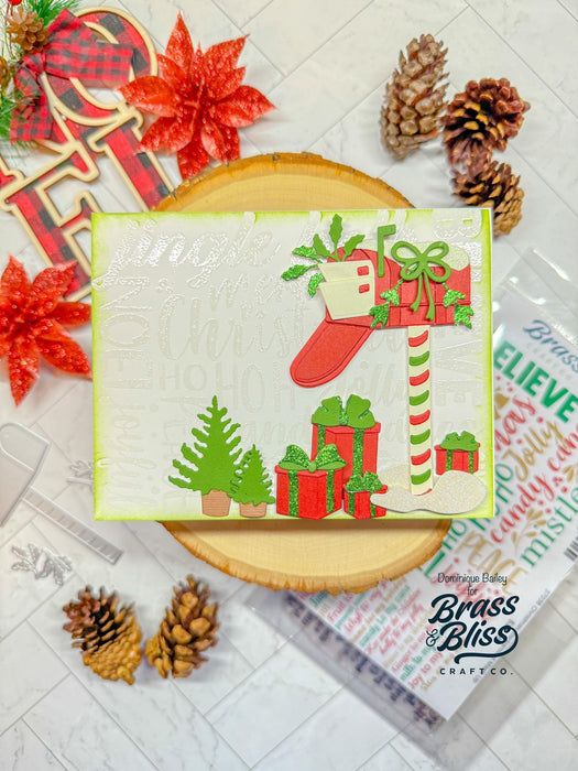 5824D Mailbox with Presents Die