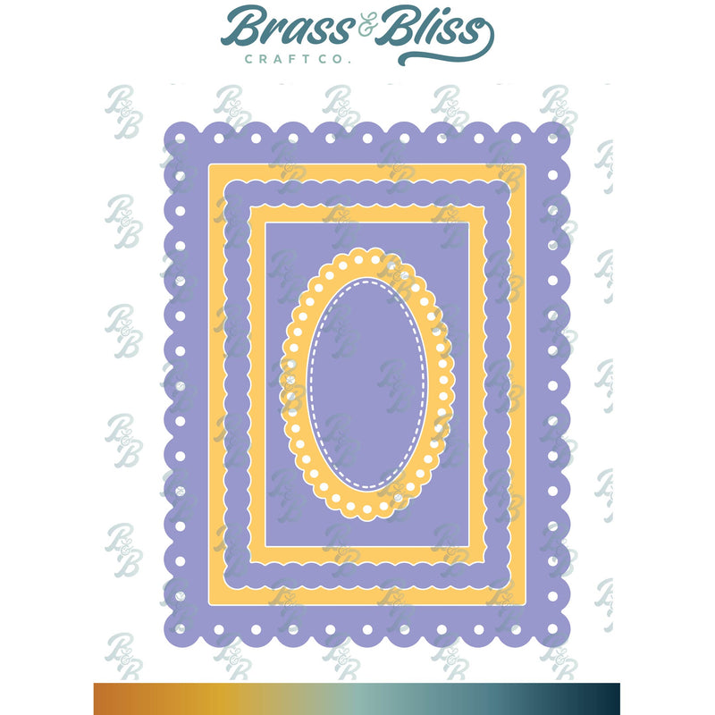 5218D Rectangle Combo OPC #3 Die