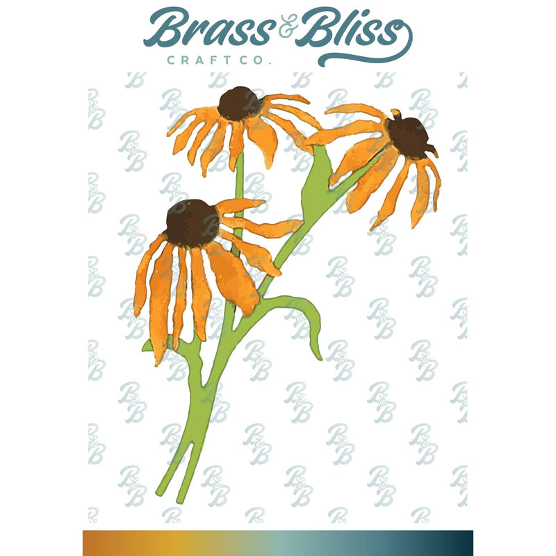 5301-03D Cone Flower Die