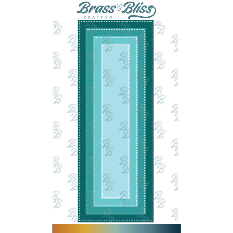 RN 5326D Slimline Nested Stitch Die