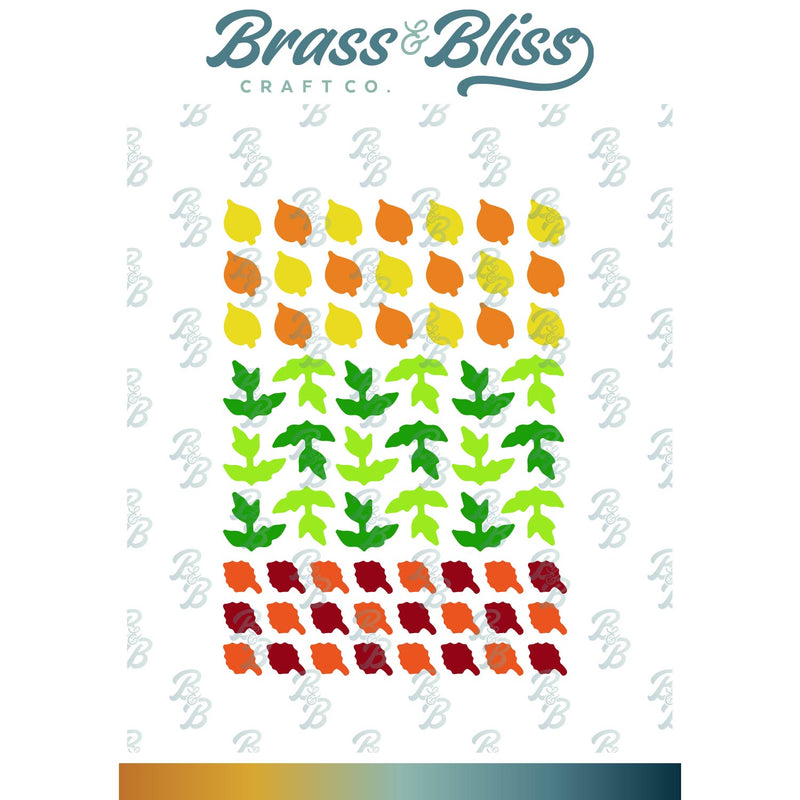 5334-02D Tiny Leaves #2 Die