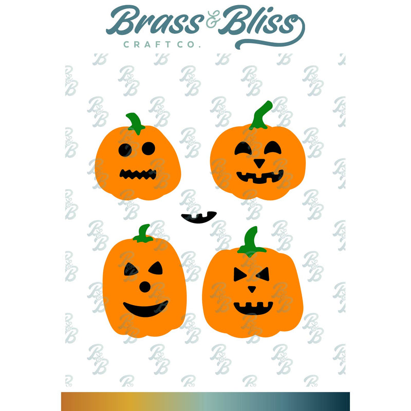 5334-06D Jack-o-lanterns Die