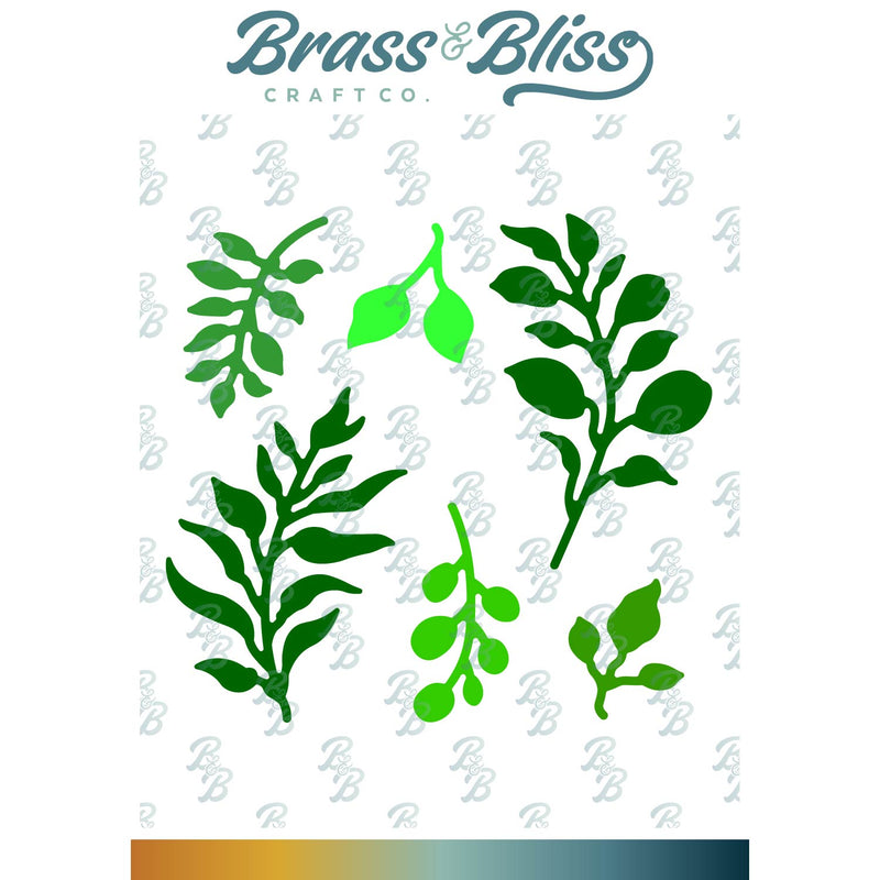 5404D Branches and Leaves Die