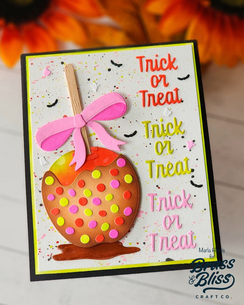 5842-02D Halloween Greeting Dies