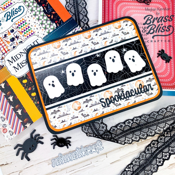 5842-02D Halloween Greeting Dies