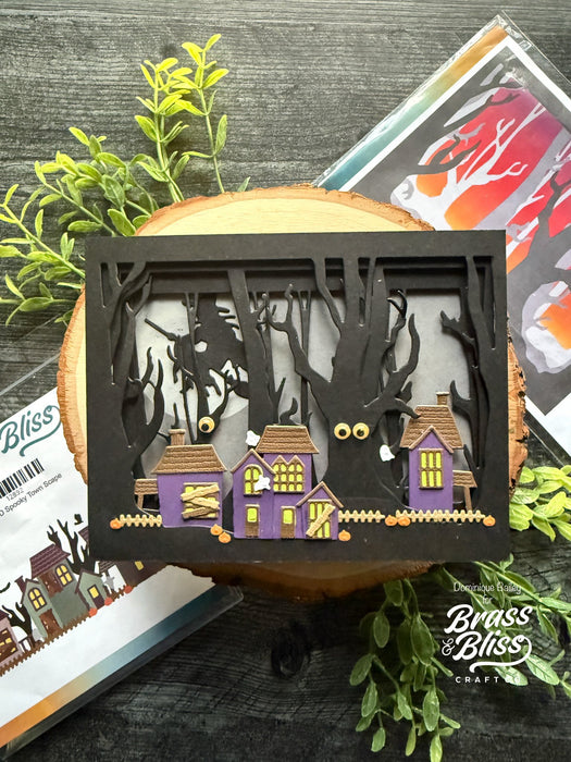 5722-05D Spooky Town Scape Die