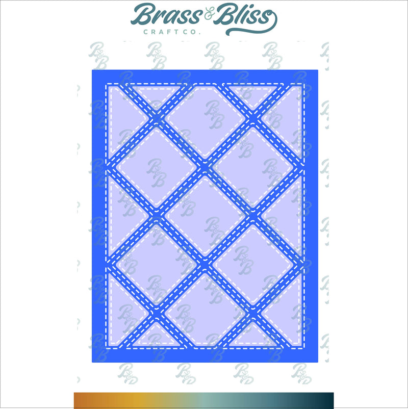 5418D Diamond w/ Stitch Cover Die