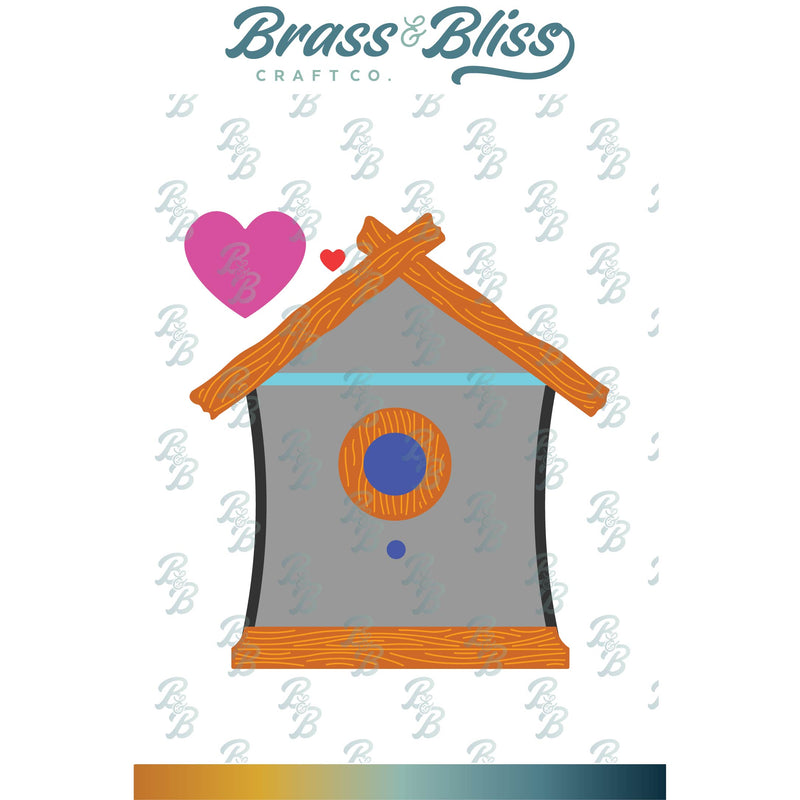RN 5422-07D Bird House Shed add-on Die