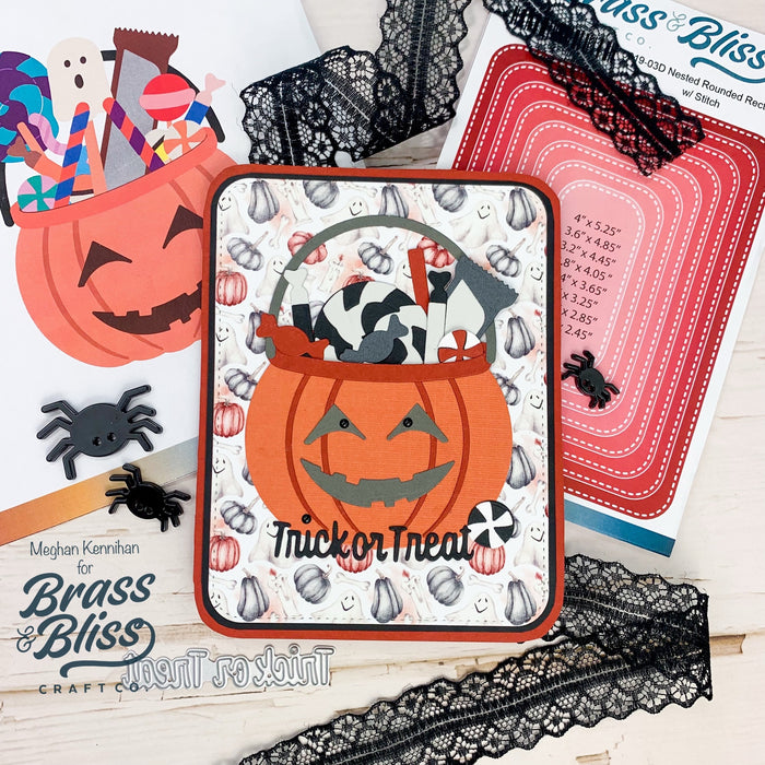 5819-03D Nested Rounded Rectangle w/ Stitch Die