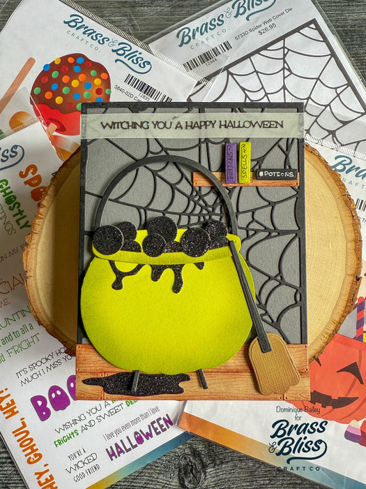 5840-03D Trick or Treat Bucket Die