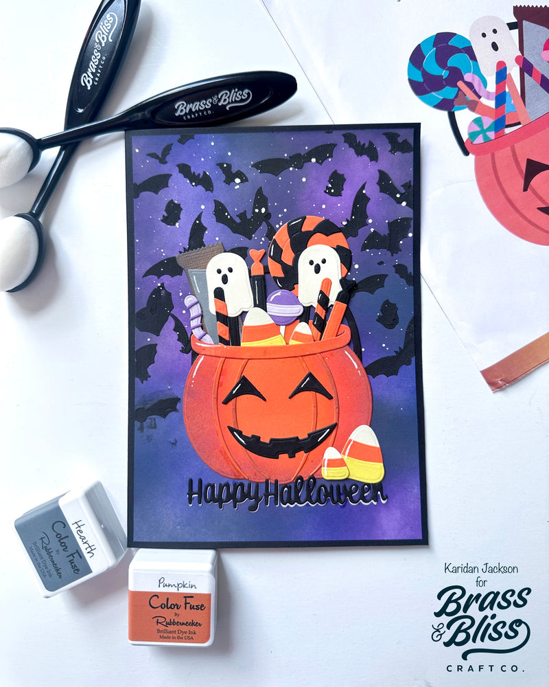 5840-03D Trick or Treat Bucket Die