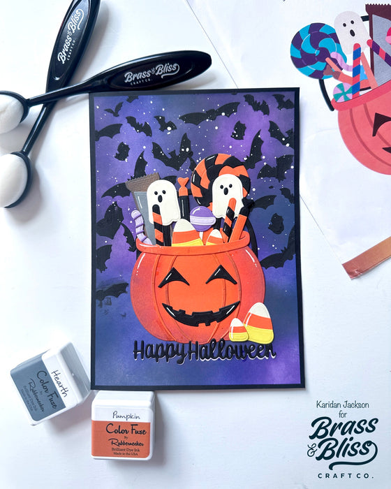 5840-03D Trick or Treat Bucket Die