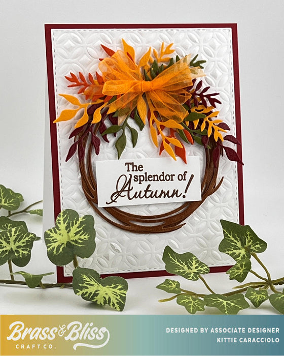 5832-02D Fall Foliage Die