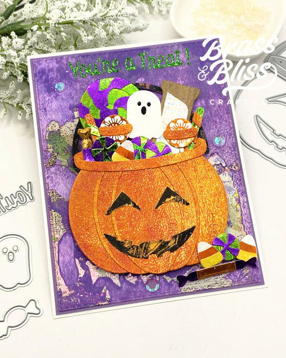 5840-03D Trick or Treat Bucket Die