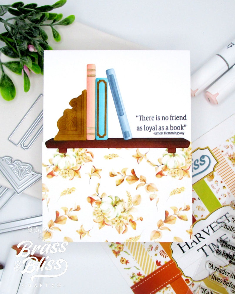 5838D Bookshelf Beauty Die