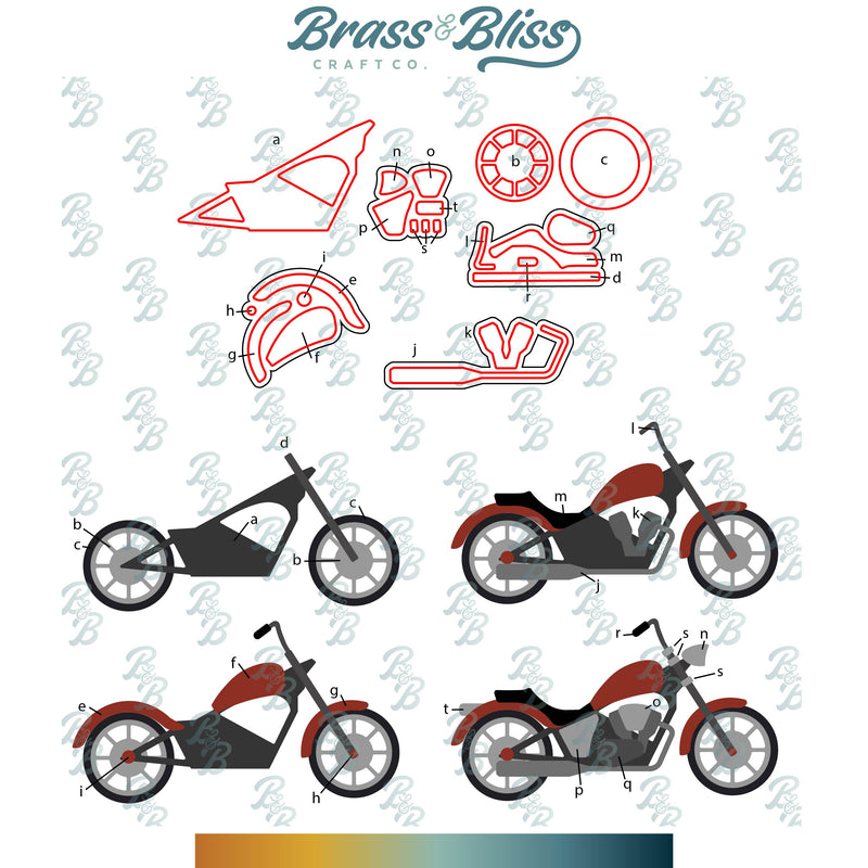 5519-03D Motorcycle Die